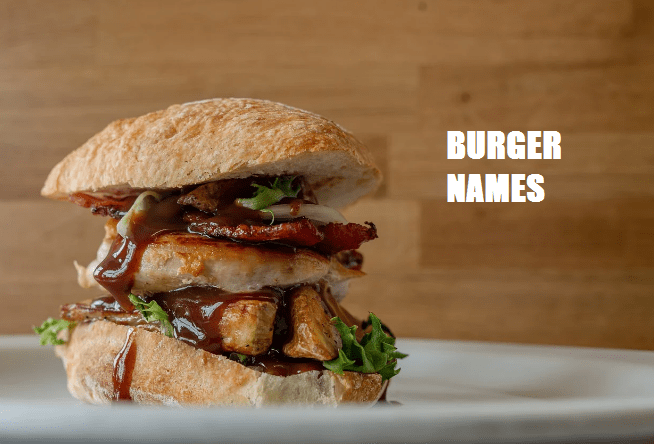 burger veggie names