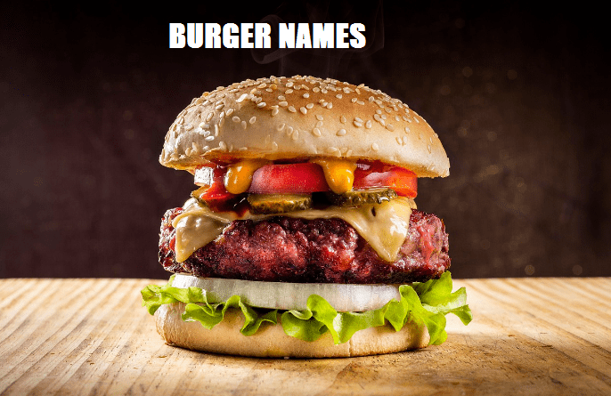 burger names