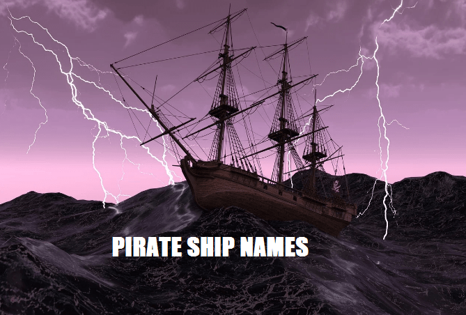 pirate ship names