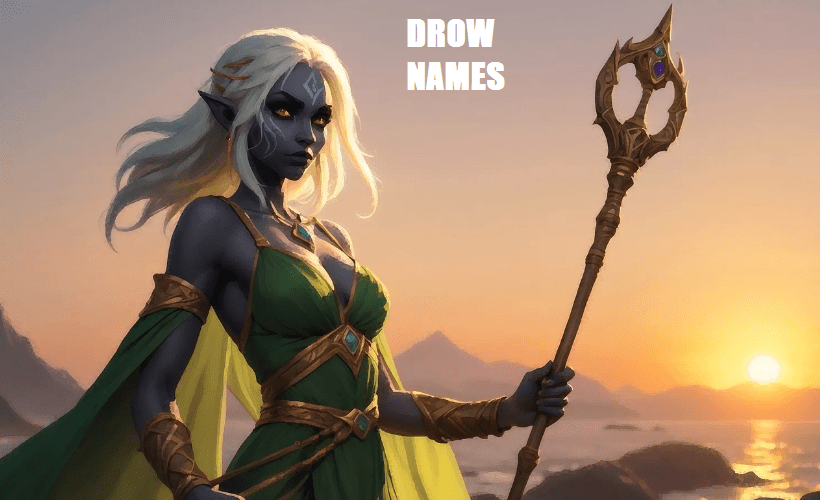 drow names