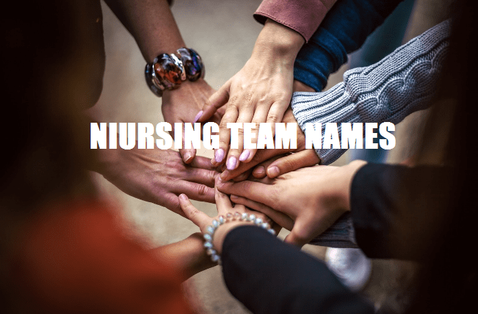 funny nursing team names