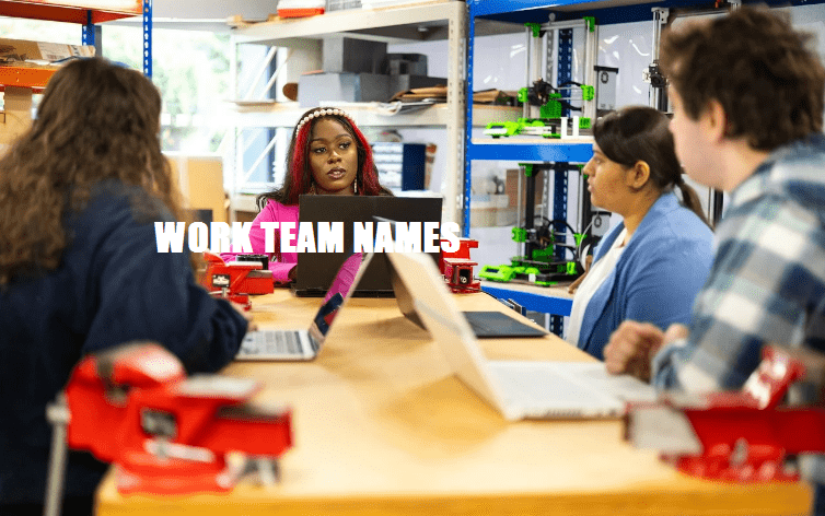 cool work team names