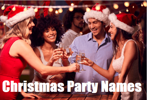 clever christmas party names

