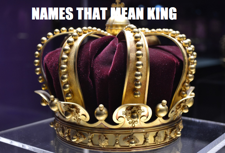 names that mean king

