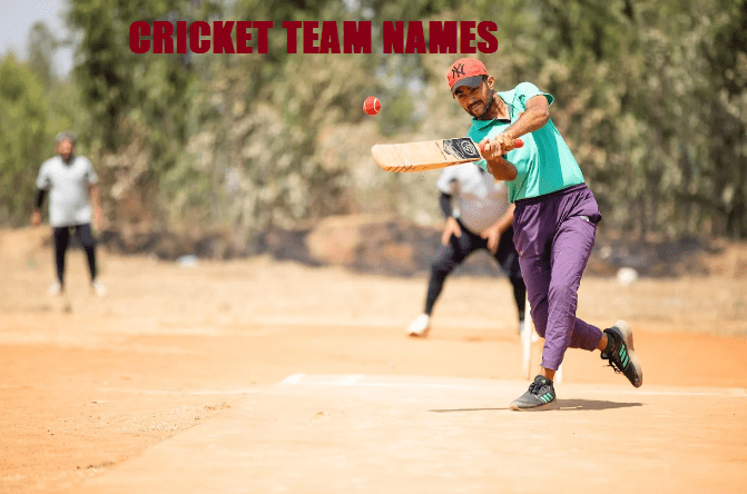 cricket team names