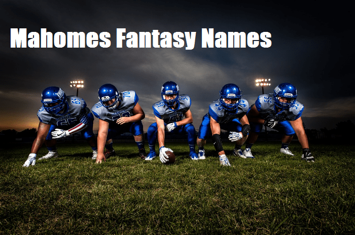 Patrick mahomes fantasy team names